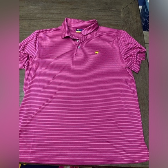 Jack Nicklaus Men’s Size L Golden Bear Polo Golf Short Sleeve Stretch - Picture 1 of 6